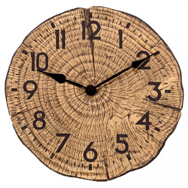 Outside In Designs Tree Time Wall Clock 12in