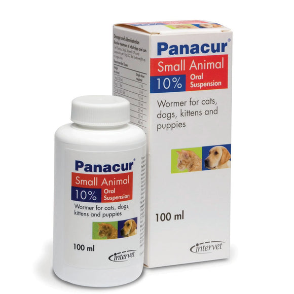 Panacur Small Animal 10% Oral Suspension 100ml