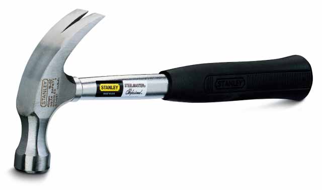 Stanley Curved Claw Steel Master Hammer