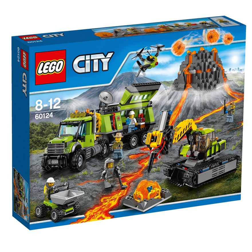 LEGO City Volcano Exploration Base 60124