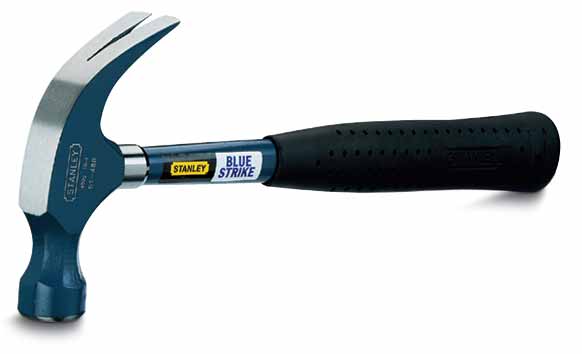 Stanley Blue Strike Claw Hammer 570g 20oz