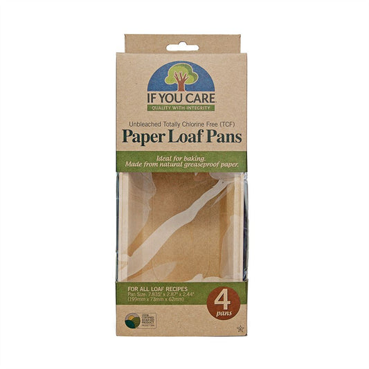 If You Care Paper Loaf Pans Unbleached