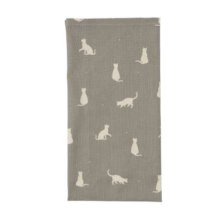 Dexam Rushbrookes Happy Cats Cotton Tea Towel