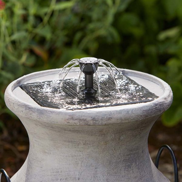 Smart Garden Solar Milk Churn Fountain Water Feature