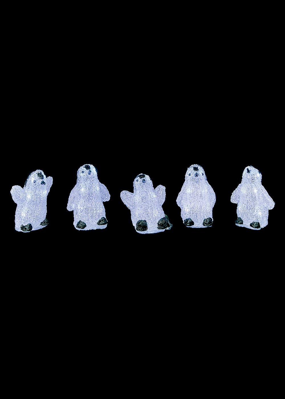 Premier 13cm Acrylic Penguins Set of 5