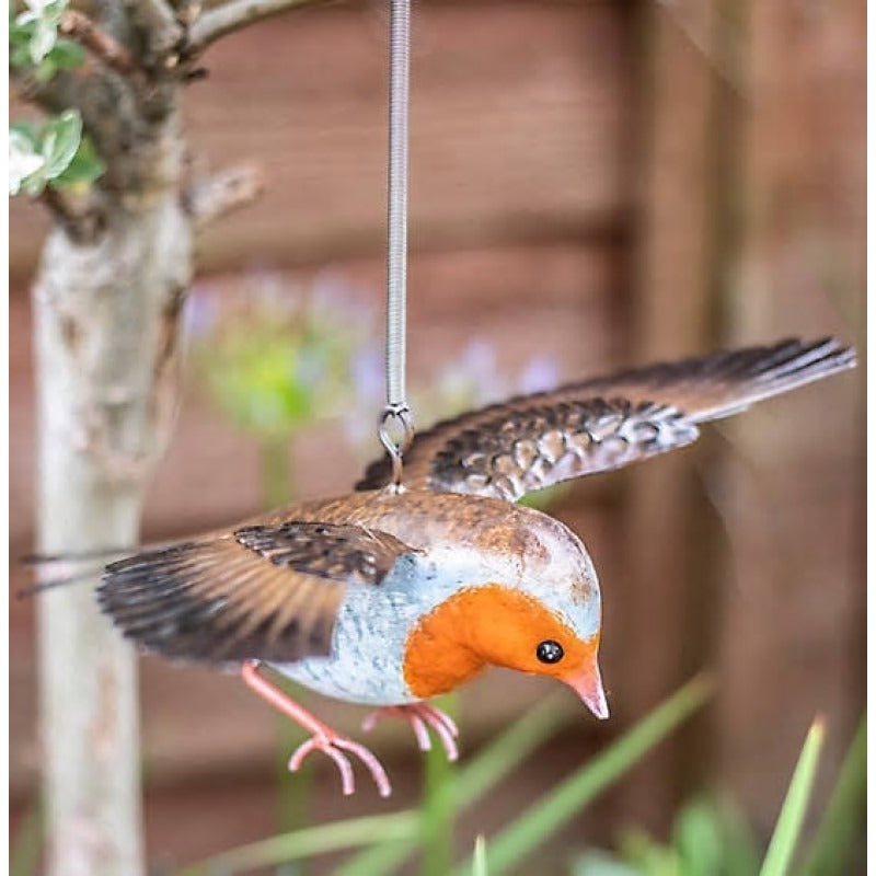 La Hacienda British Birds in Flight Robin