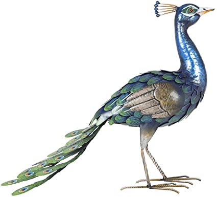 La Hacienda Metal Peacock
