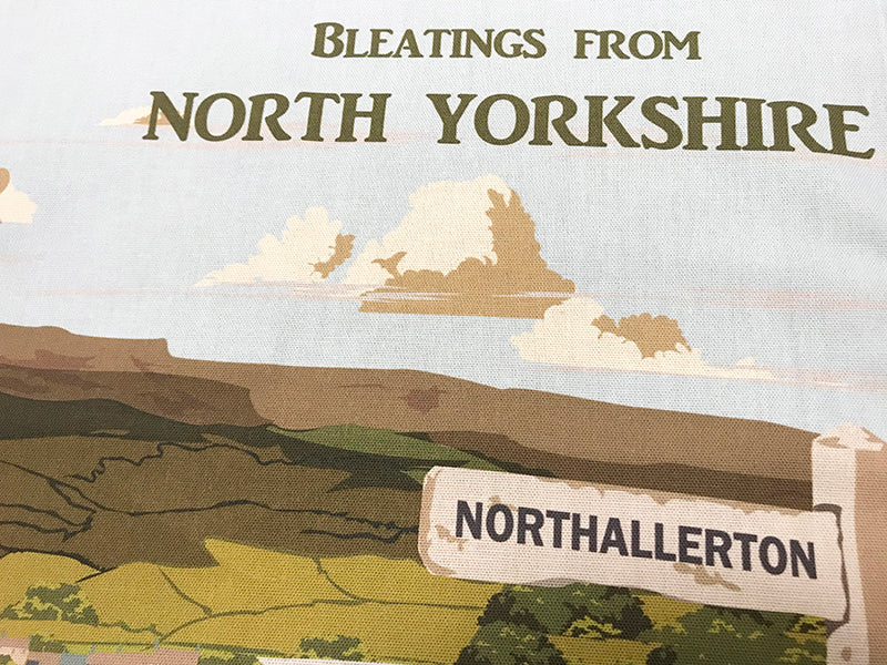 Sam Turner's North Yorkshire Cotton Tea Towel