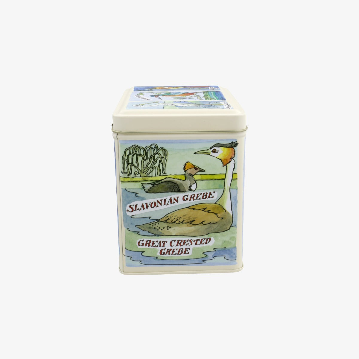 Emma Bridgewater Bird Families Large Rectangular Tin Caddy