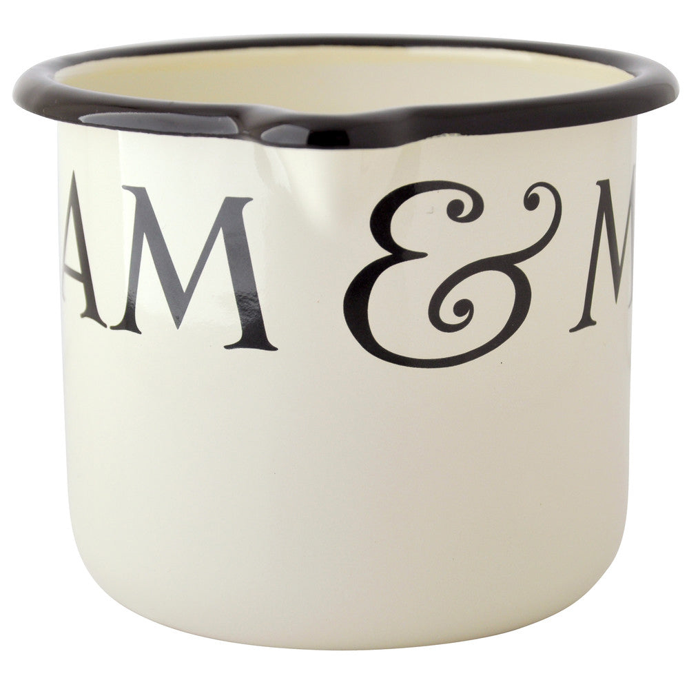 Emma Bridgewater Black Toast Enamel Milk Pot