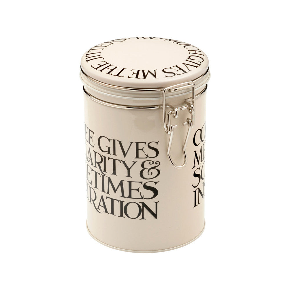 Emma Bridgewater Black Toast Clip Lid Caddy