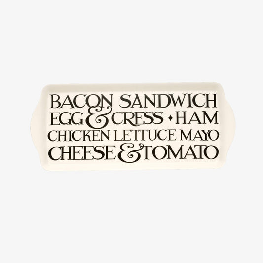 Emma Bridgewater Black Toast Melamine Sandwich Tray