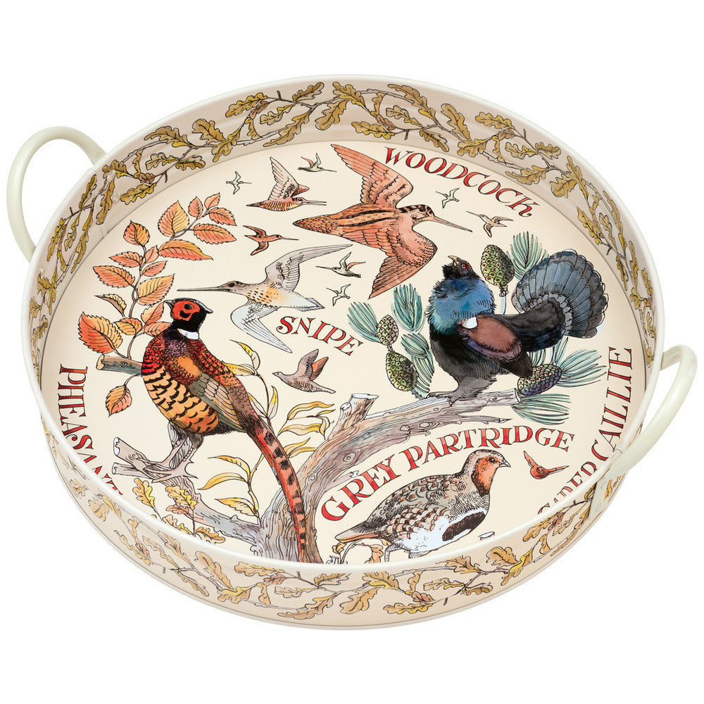 Emma Bridgewater Game Birds Large Steel Tray