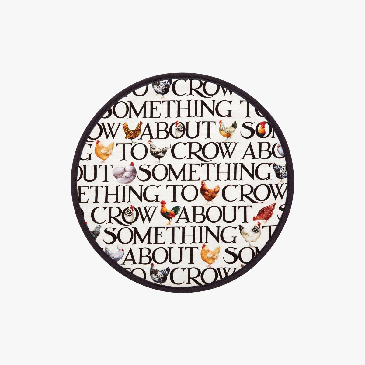 Emma Bridgewater Hen & Toast Rise & Shine Hob Cover