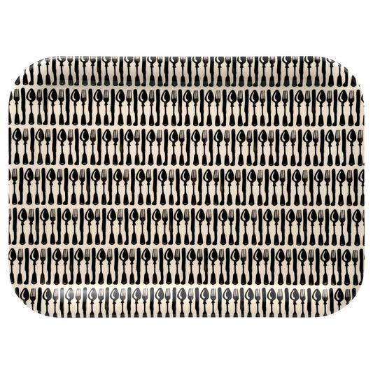 Emma Bridgewater Knives & Forks Medium Melamine Tray