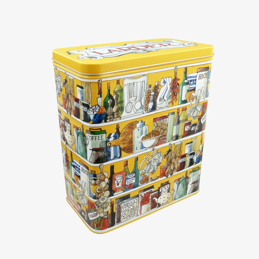 Emma Bridgewater Larder Shelves Tall Wide Rectangular Storage Tin