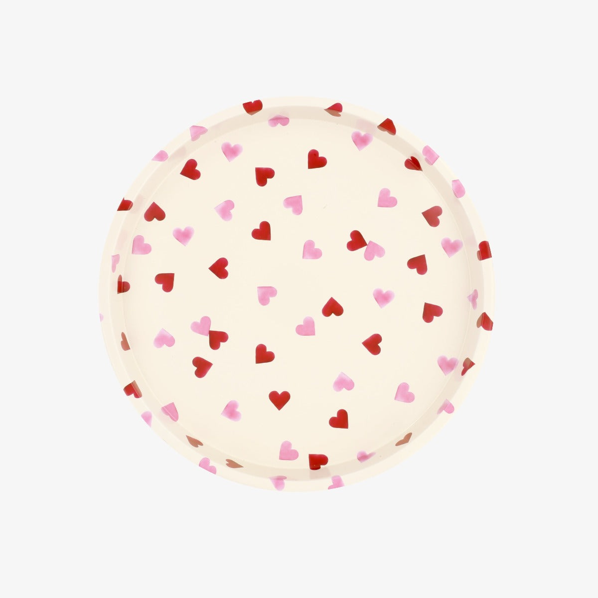 Emma Bridgewater Pink Hearts Round Tin Tray