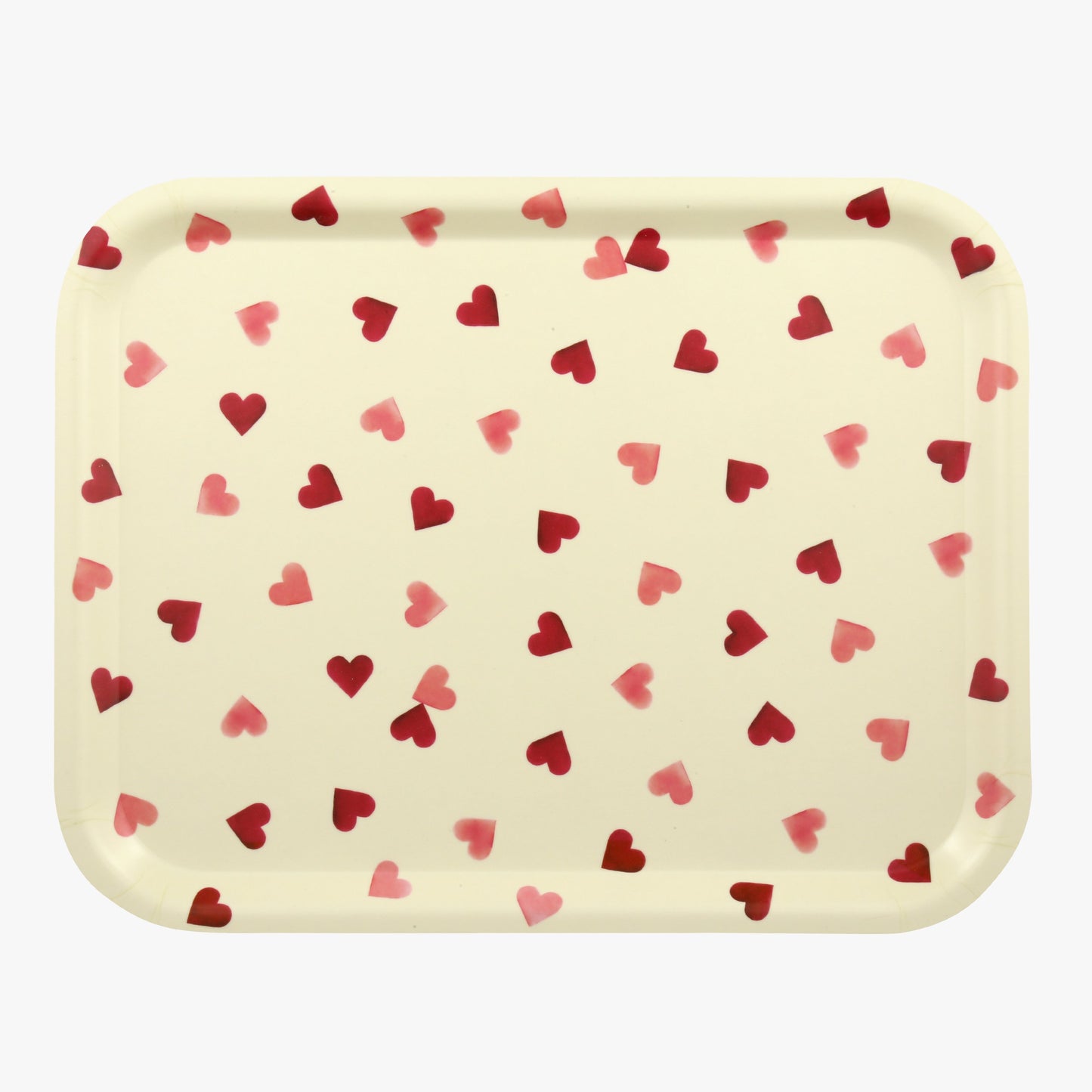 Emma Bridgewater Pink Hearts Birch Rectangular Tray