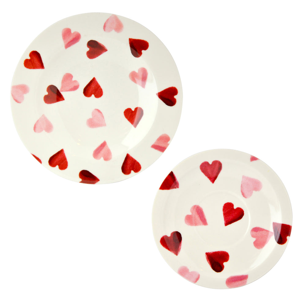 Emma Bridgewater Pink Hearts Dollies Tea Set House Carry Case Sam