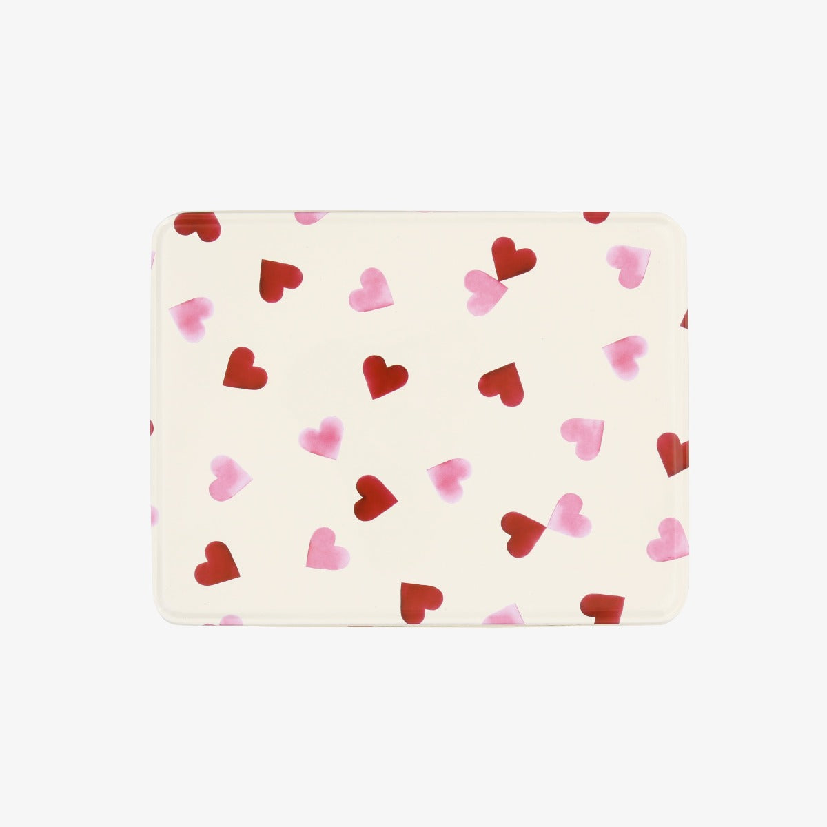 Emma Bridgewater Pink Hearts Deep Rectangular Tin