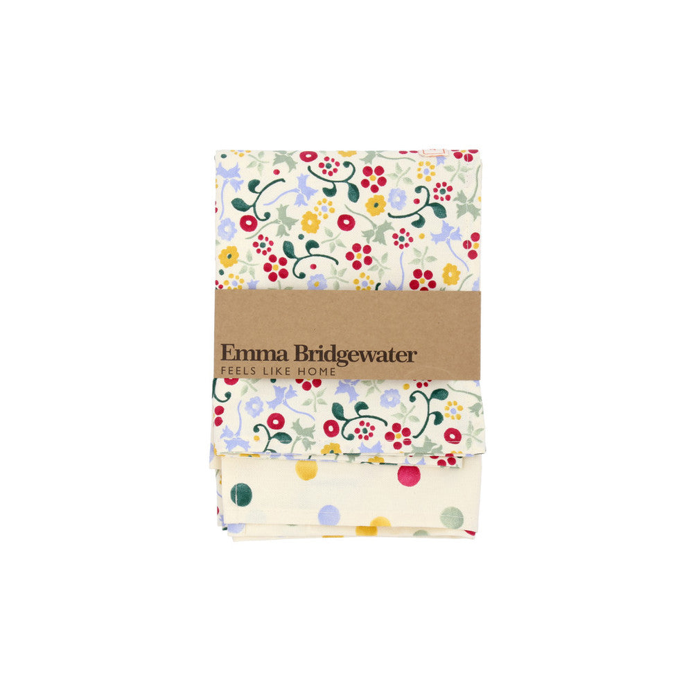 Emma Bridgewater Polka Dot & Spring Floral Tea Towels