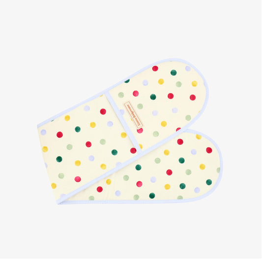 Emma Bridgewater Polka Dot Double Oven Glove