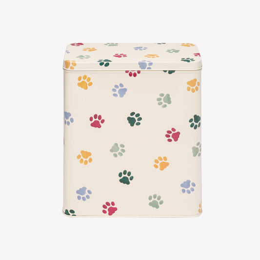 Emma Bridgewater Polka Paws Tall Wide Rectangular Storage Tin