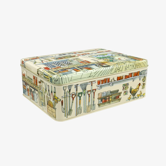 Emma Bridgewater Potting Shed Deep Rectangular Tin