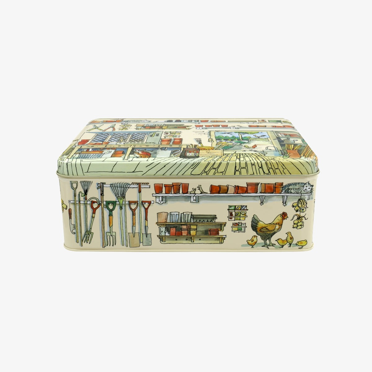 Emma Bridgewater Potting Shed Deep Rectangular Tin