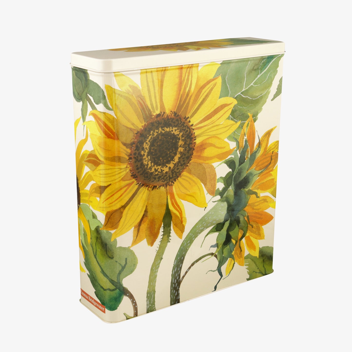 Emma Bridgewater Sunflower Tall Long Rectangular Storage Tin