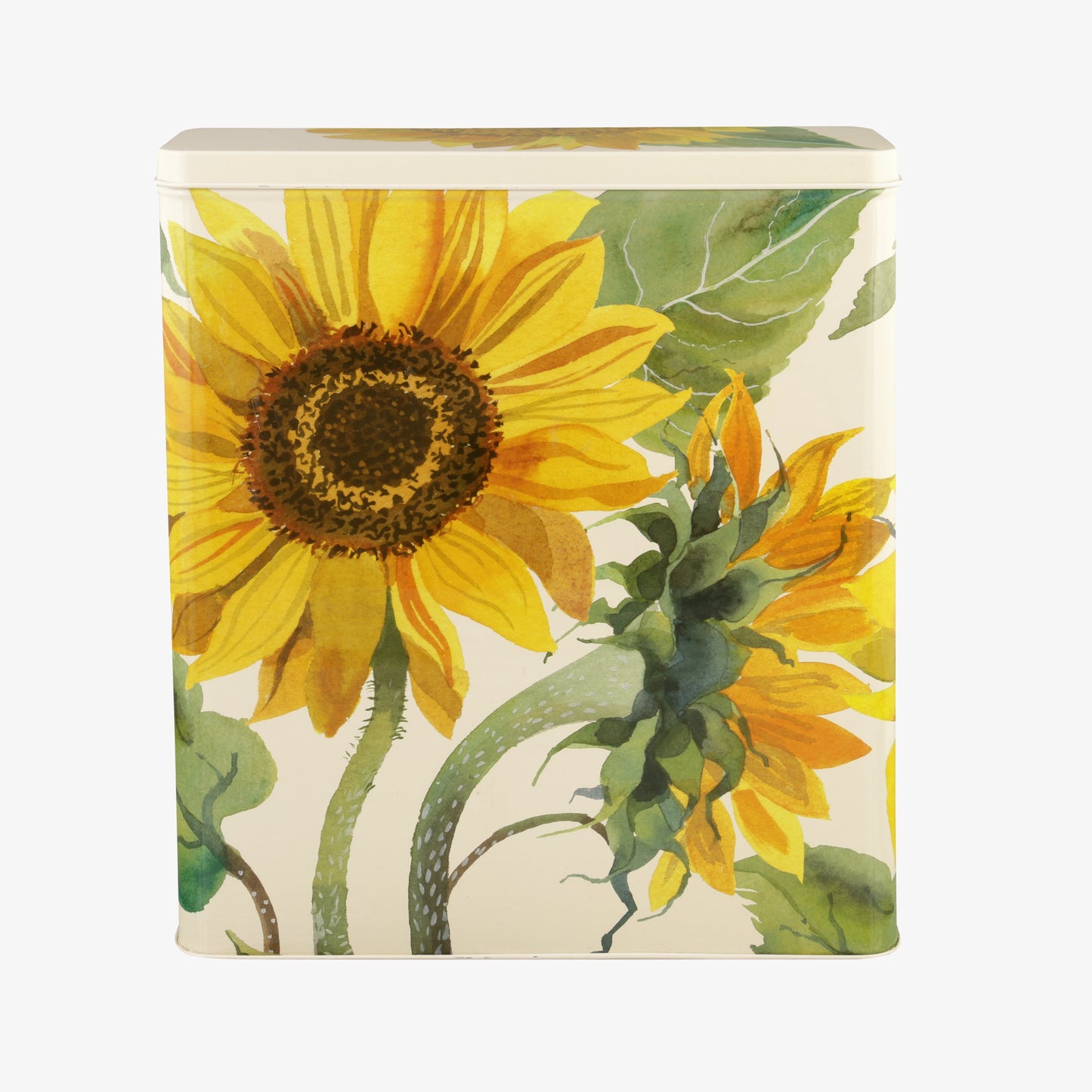 Emma Bridgewater Sunflower Tall Long Rectangular Storage Tin