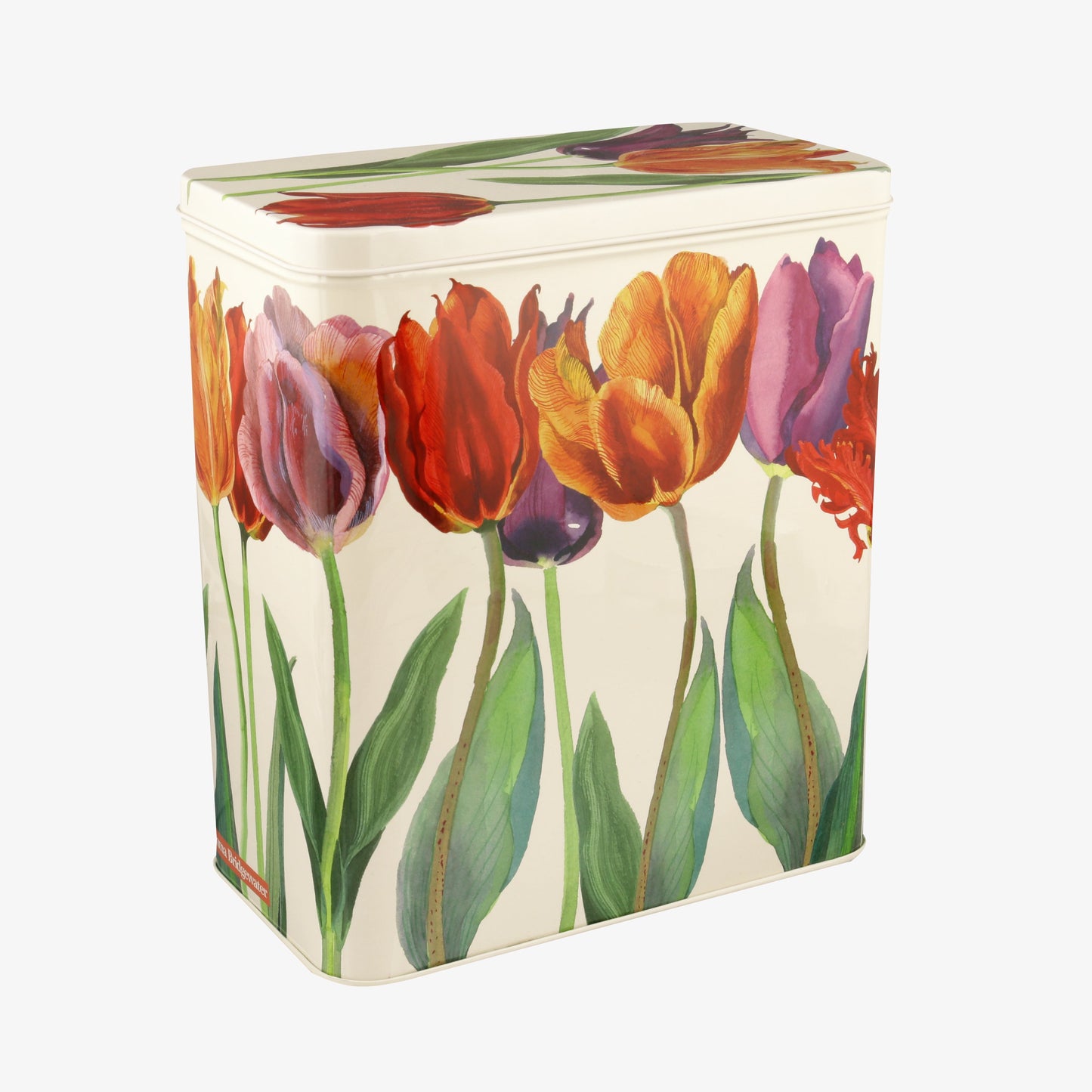 Emma Bridgewater Tulips Large Rectangular Storage Tin
