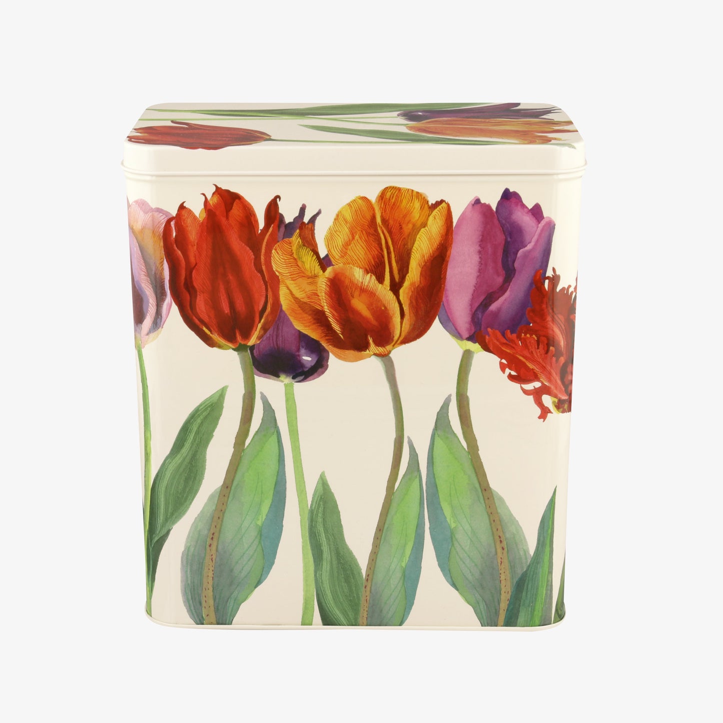 Emma Bridgewater Tulips Large Rectangular Storage Tin