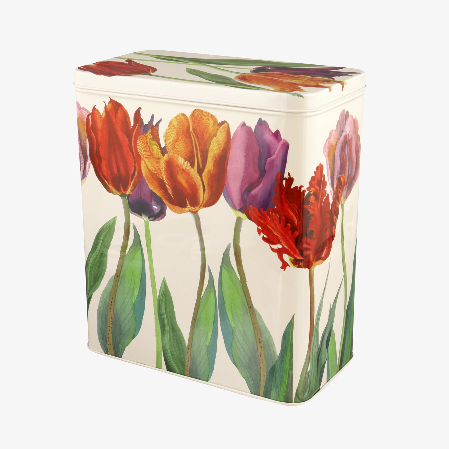 Emma Bridgewater Tulips Large Rectangular Storage Tin