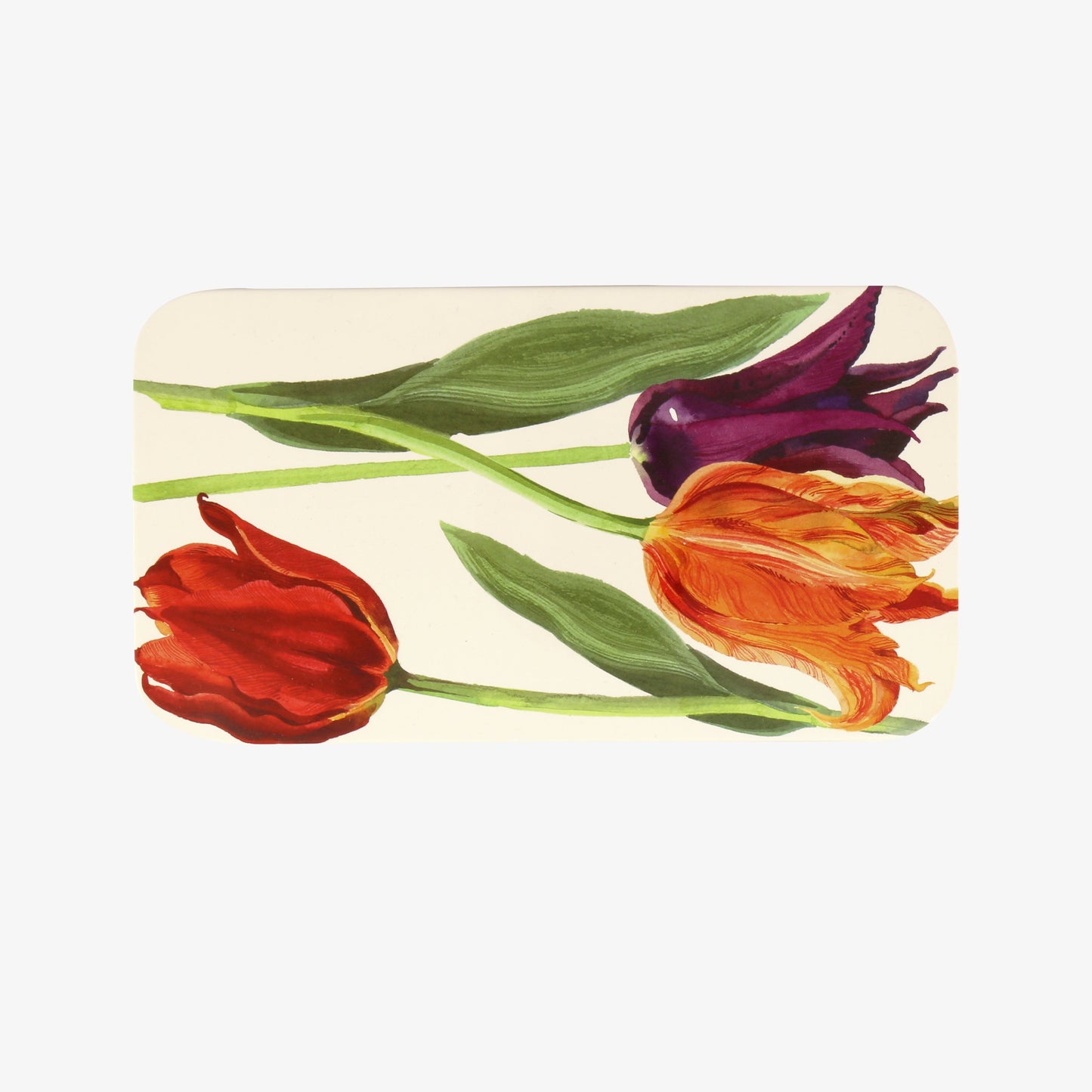 Emma Bridgewater Tulips Large Rectangular Storage Tin