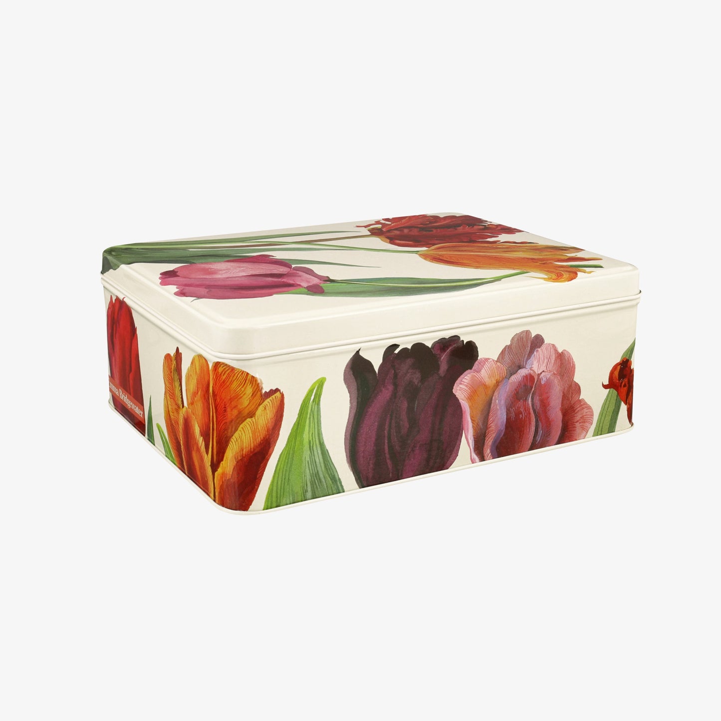 Emma Bridgewater Tulips Deep Rectangular Tin