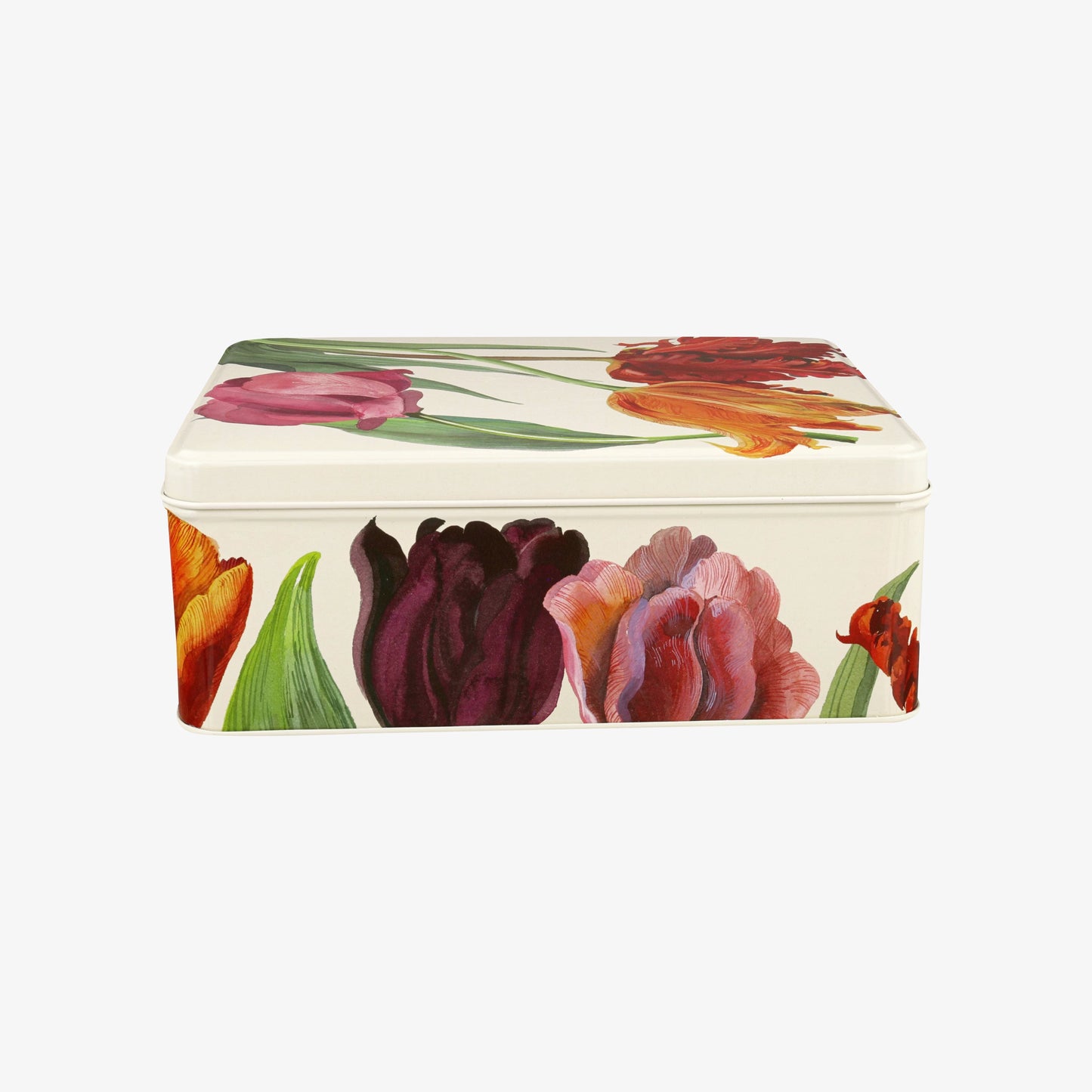 Emma Bridgewater Tulips Deep Rectangular Tin