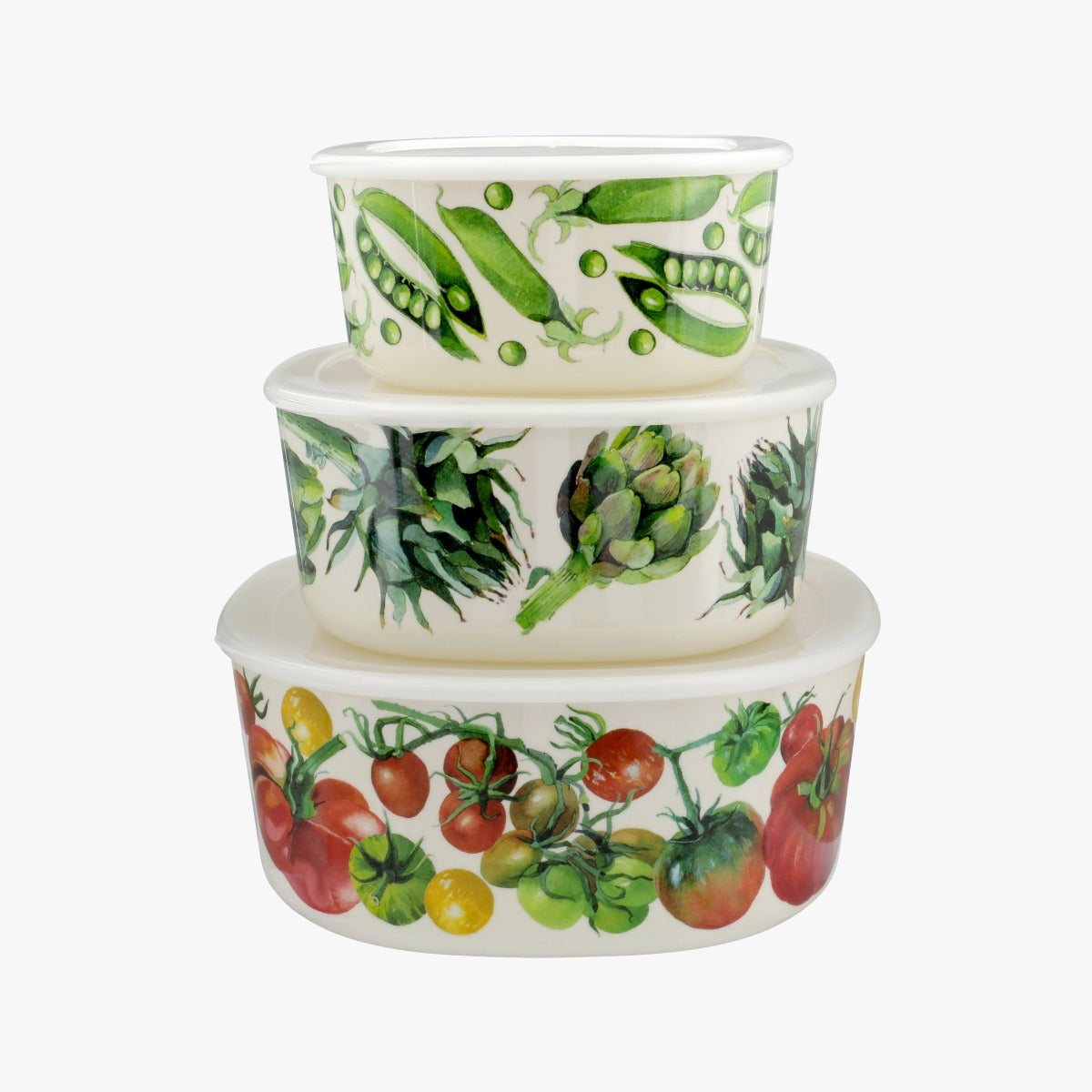 Emma Bridgewater Vegetable Garden Melamine Storage Tubs Set of 3