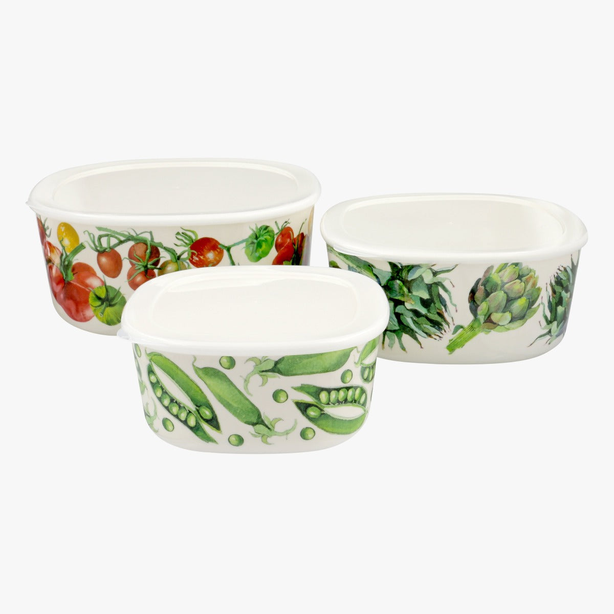 Emma Bridgewater Vegetable Garden Melamine Storage Tubs Set of 3