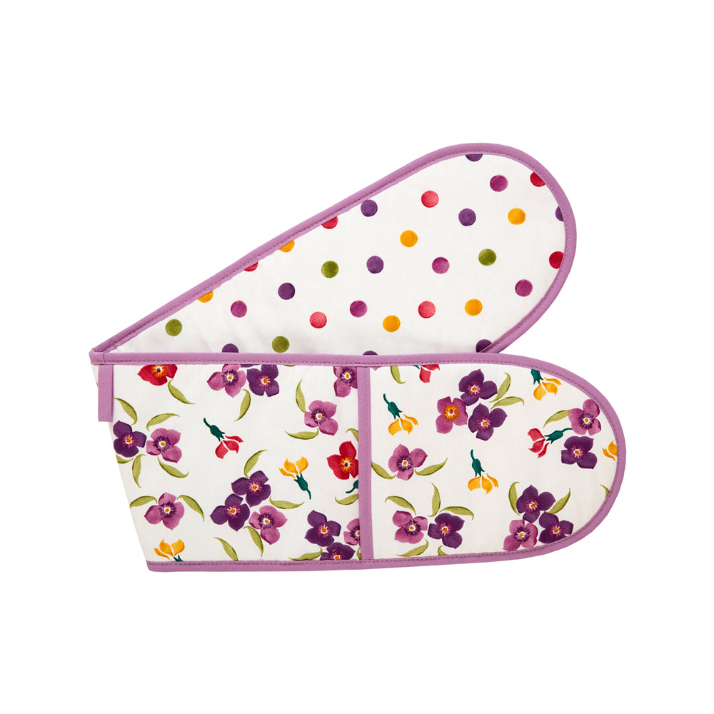 Emma Bridgewater Wallflower Double Oven Glove