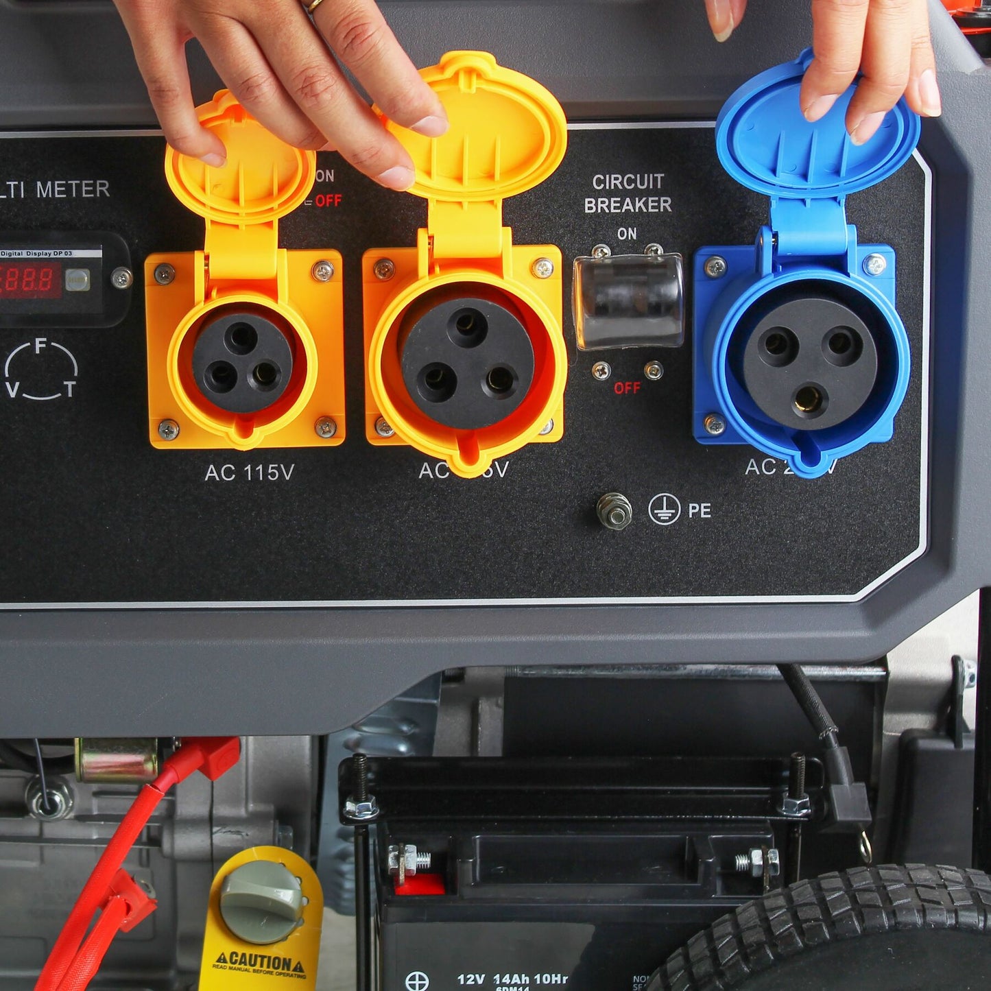 P1 P10000LE Site Petrol Generator