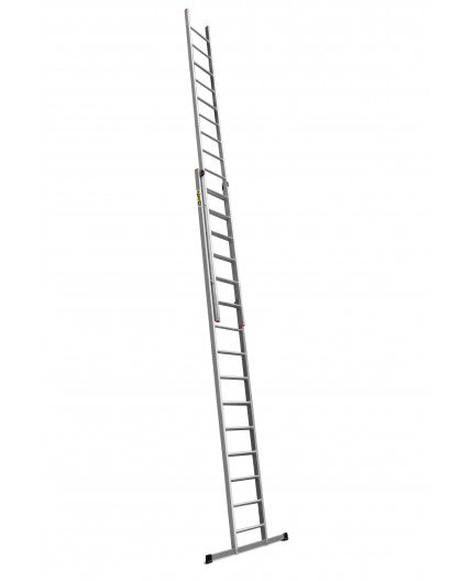 Drabest Professional Lightweight Aluminium Double Extension Ladder 4.5m-7.2m