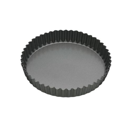 MasterClass Non-Stick Loose Base Fluted Quiche Tin 18cm