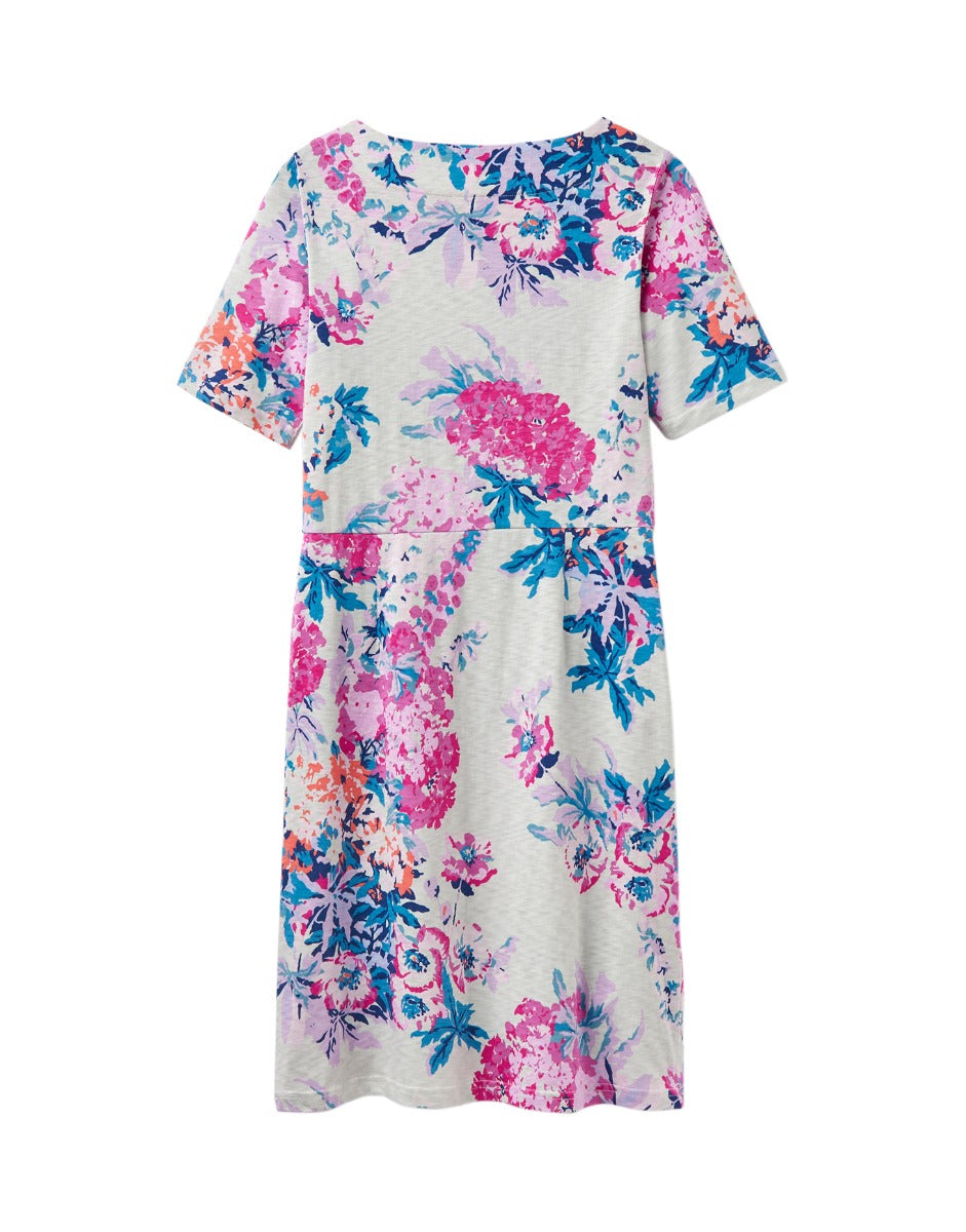 Joules Beth Short Sleeve Printed Dress
