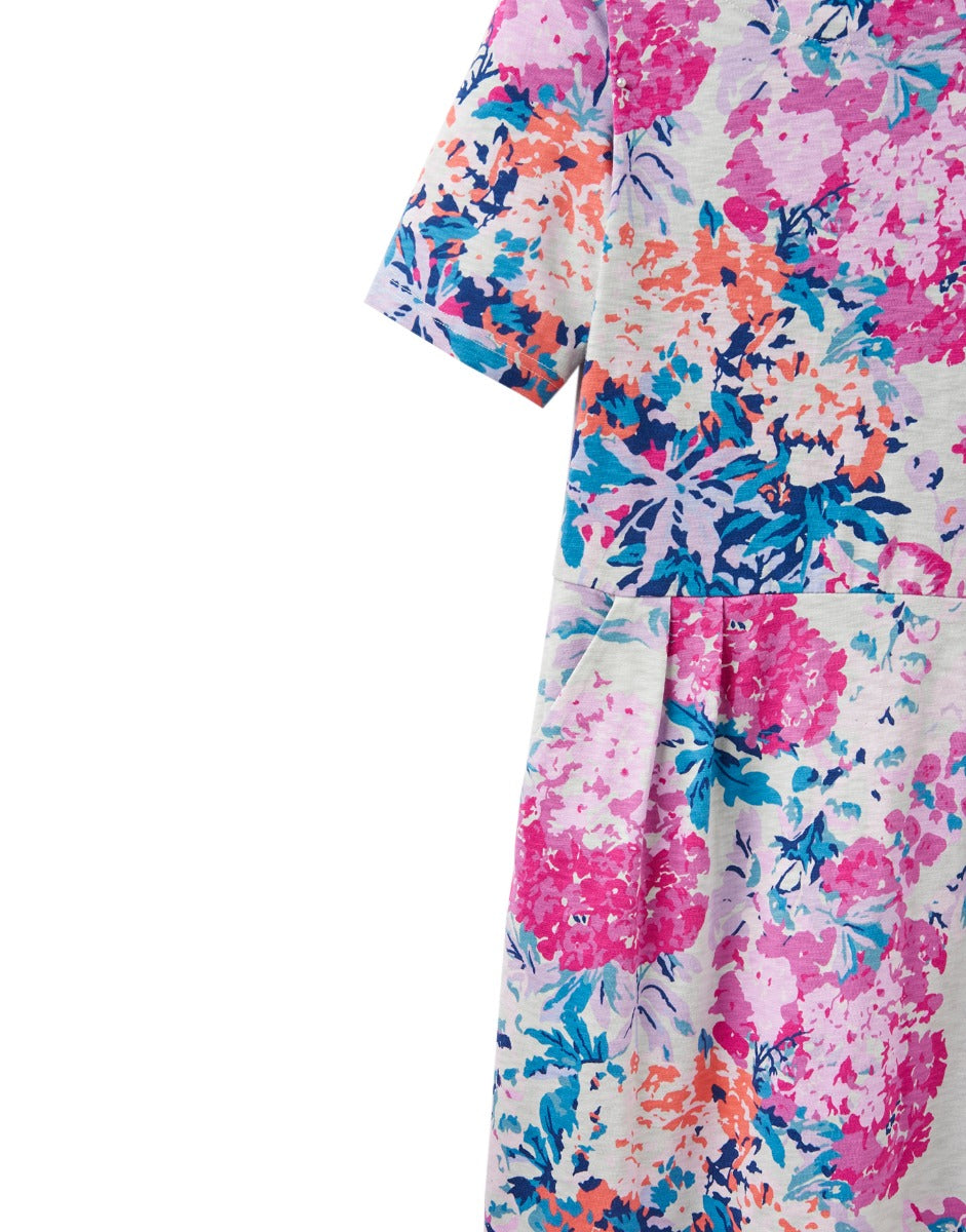 Joules Beth Short Sleeve Printed Dress