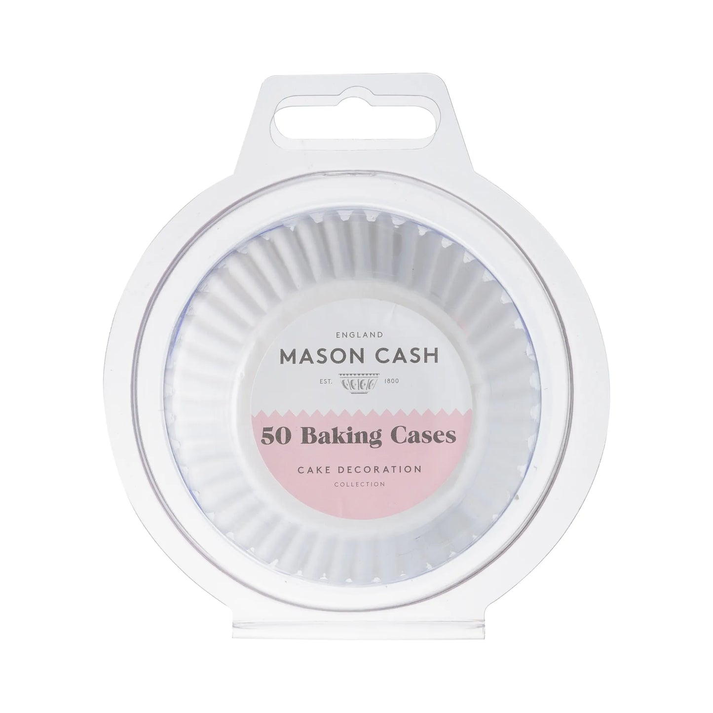 Mason Cash 50 White Cupcake Cases