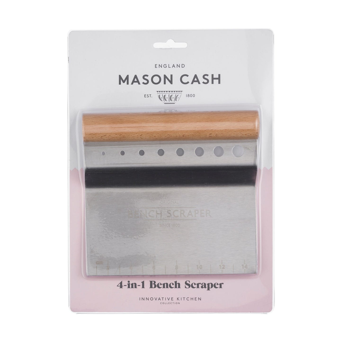 Mason Cash Innovative Kitchen 4-In-1 Bench Scraper
