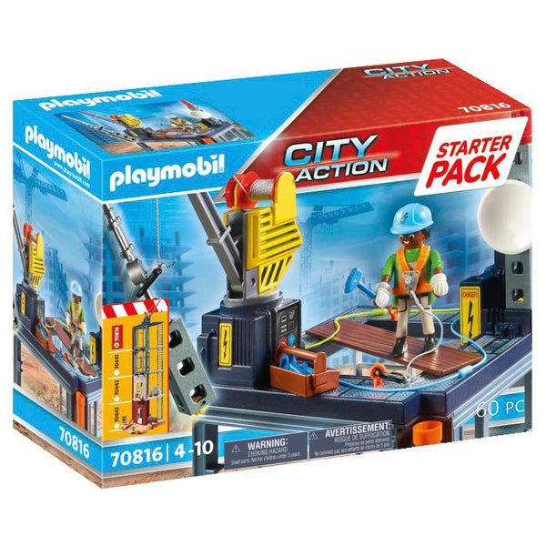 Playmobil City Action Construction Site Starter Pack
