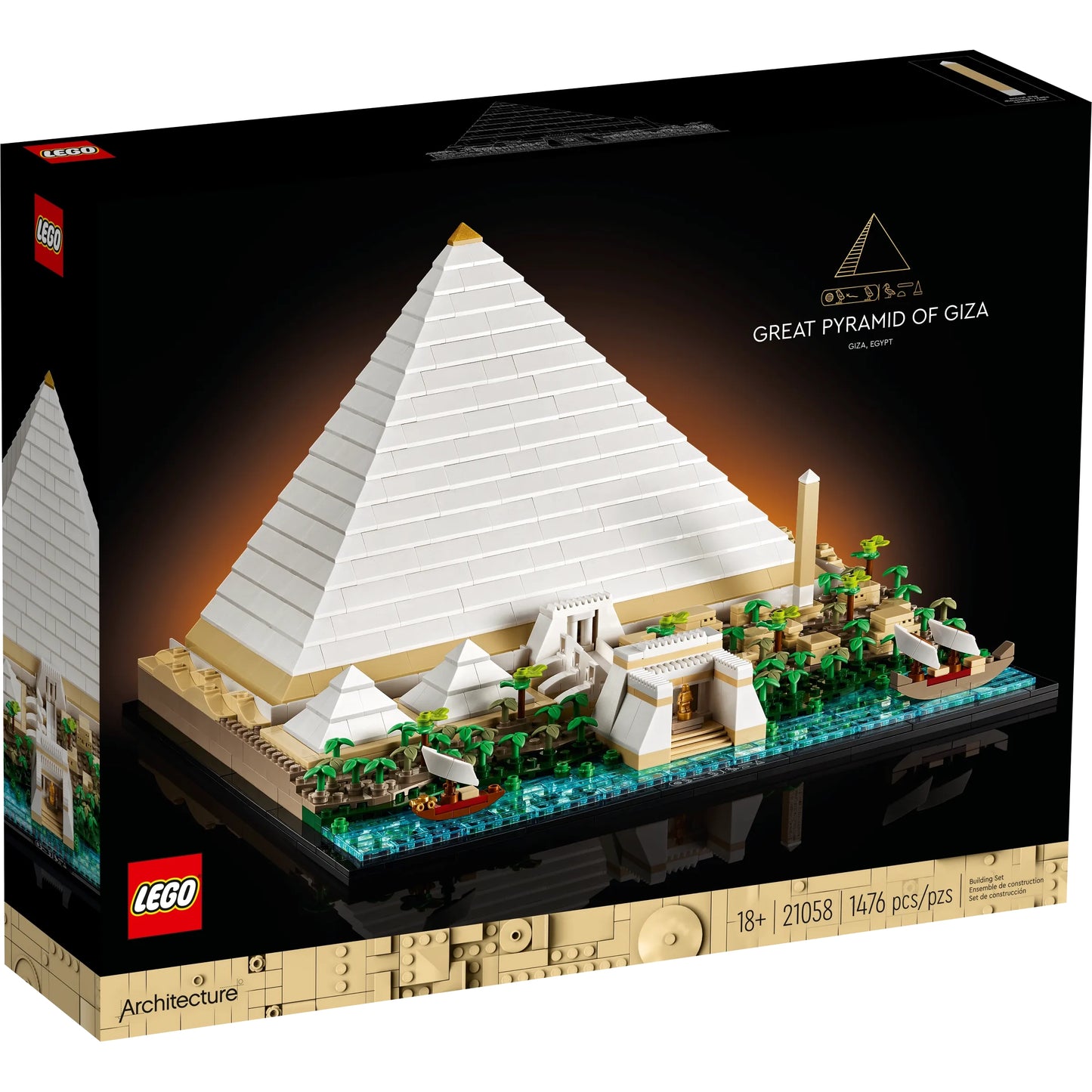 Lego Architecture Great Pyramid of Giza 21058