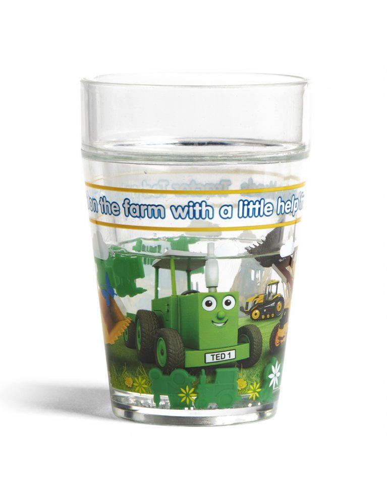 Tractor Ted Digger Glitter Beaker